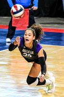 BELLEVUE Woman's Volleyball vs St. Ambrose, 2023