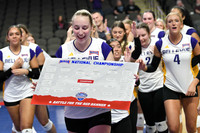 Semifinals BELLEVUE Women's Volleyball vs CORBAN